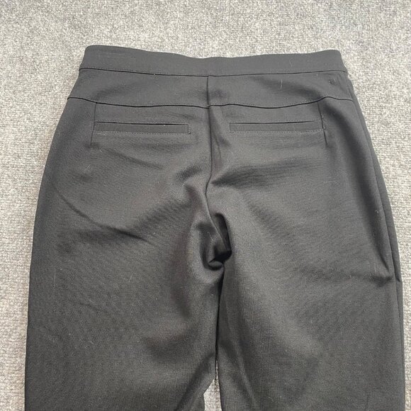 Chico's‎ So Slimming Pants Womens 00 XS Slim Leg Black & Lace Pattern - Picture 13 of 15